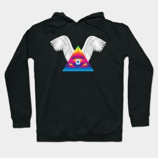 Third Eye with Wings Hoodie